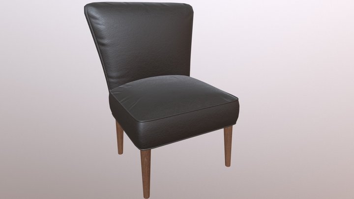 Leather Chair 3D Model