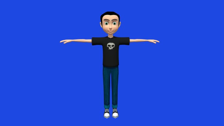 Sid from Toy Story 3D Model