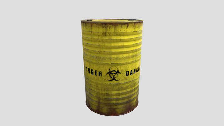 Barrel 3D Model