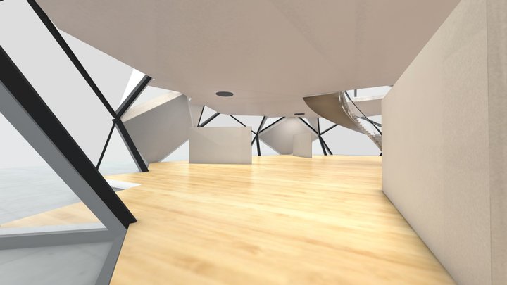 VR art Gallery 13 Great Dodeca + dodeca 3D Model