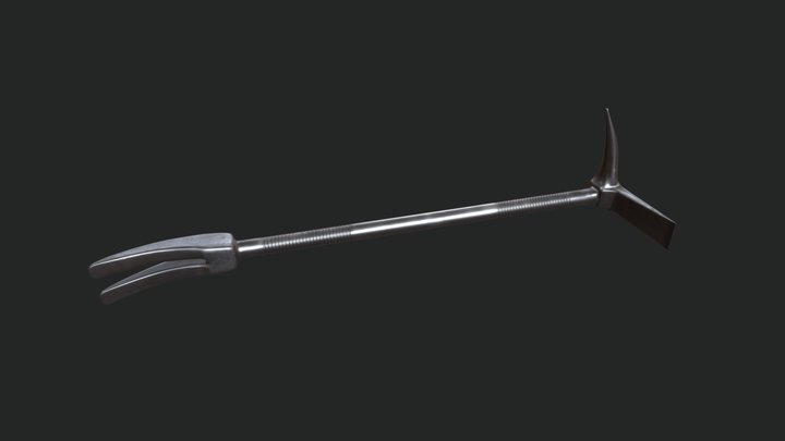 Firefighter Vision: Halligan bar 3D Model