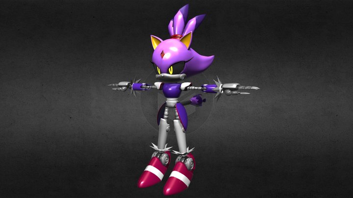 Metal Blaze Model Released DL 3D Model