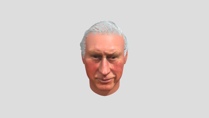 Charles Winsor head 3D Model