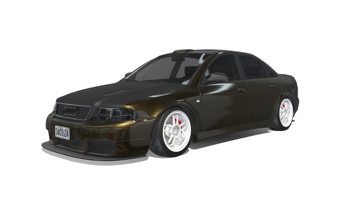 Audi A4B5 | Custom Build 3D Model