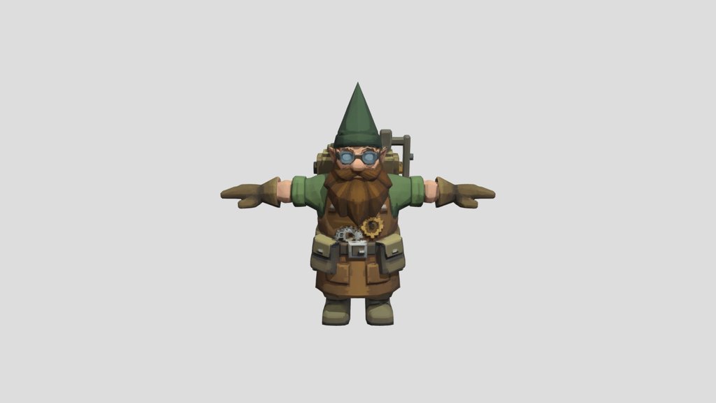 He Gnome Clockwork- Mechanic