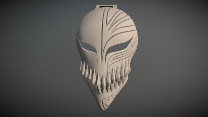 Ichigo Mask 3D Model