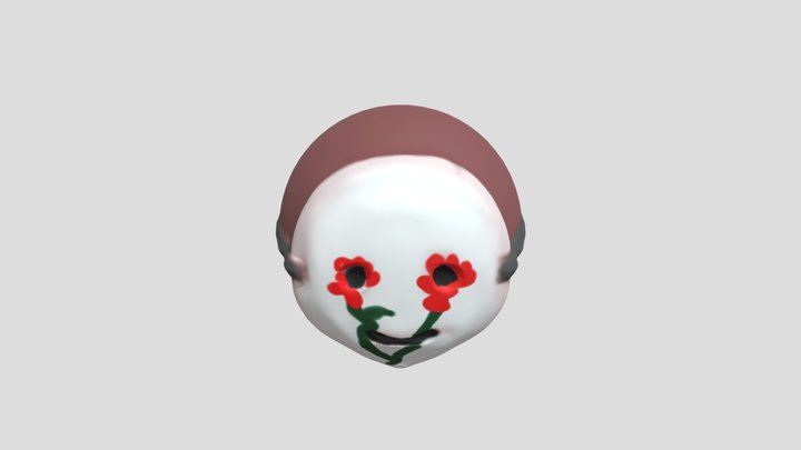 flower mask 3D Model