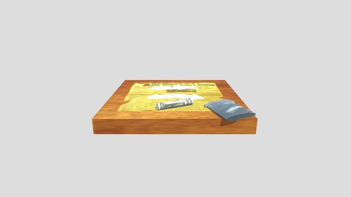 Cocaine 3D Model
