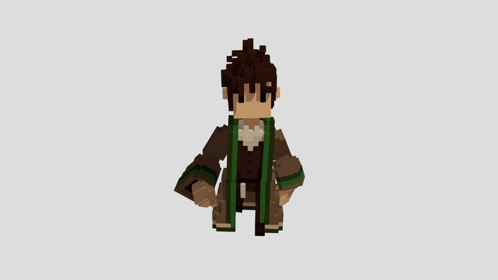 Pharmacist - VoxelArt 3D Model