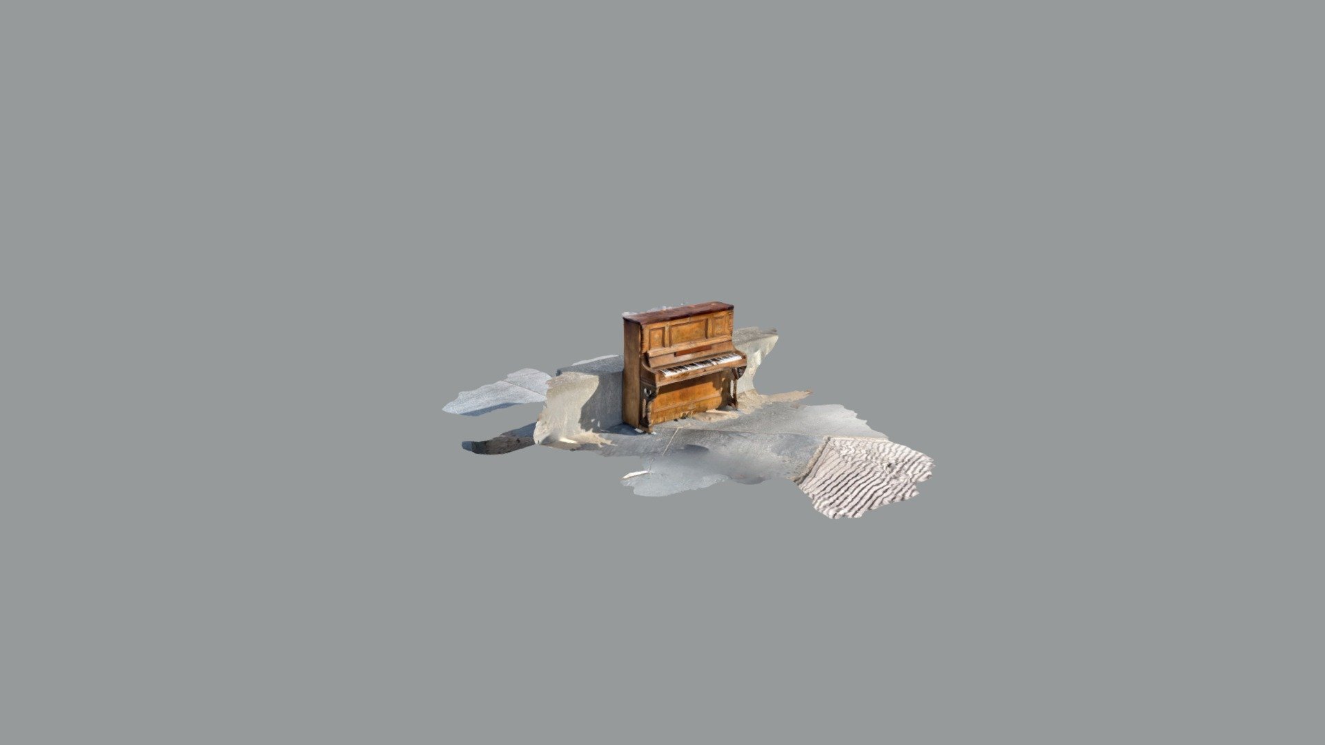 Piano by the see