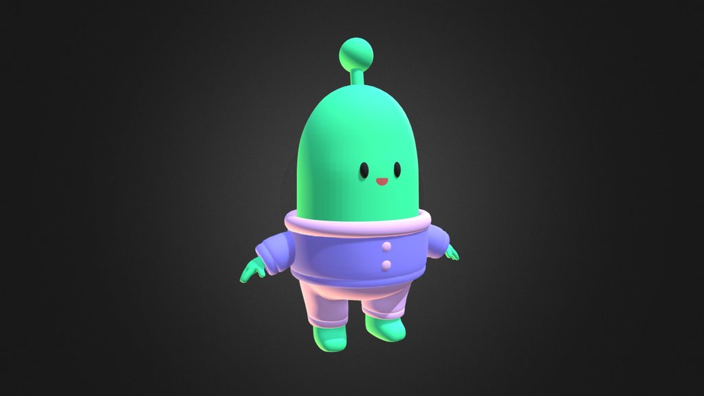 Cute Alien Character