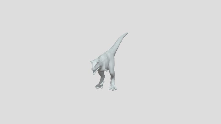 Blind Carnotaurus 3D Model