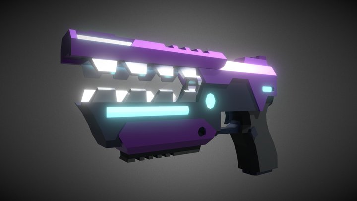 RAIL GUN - MAGNUM GAUSS E&C 3D Model