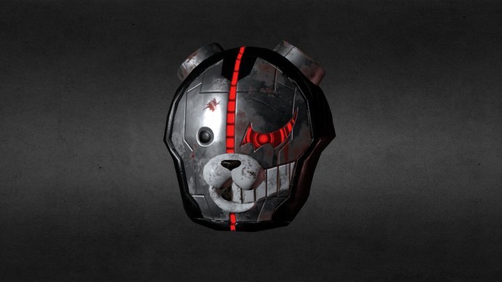 Monokuma Helmet 3D Model