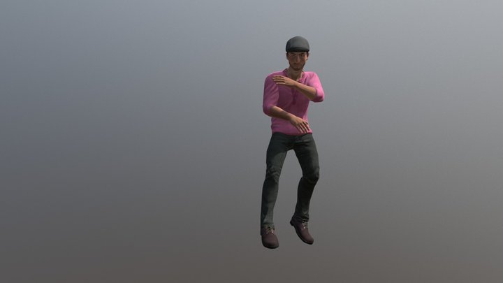 Jumping (1) 3D Model