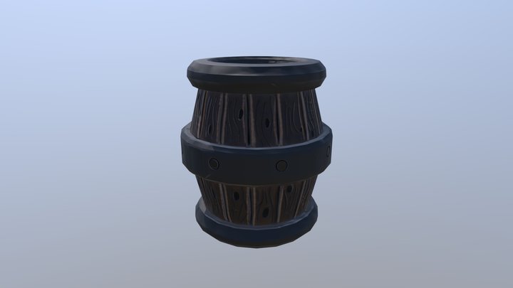 Barrel 3D Model