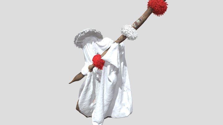 Eyo masquerade 3D Model