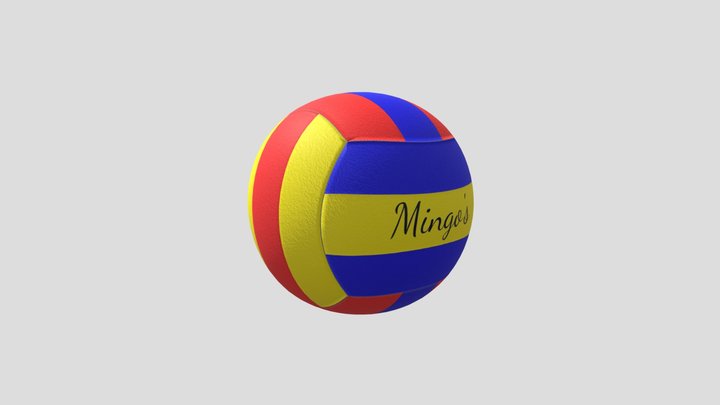 Volleyball 3D Model