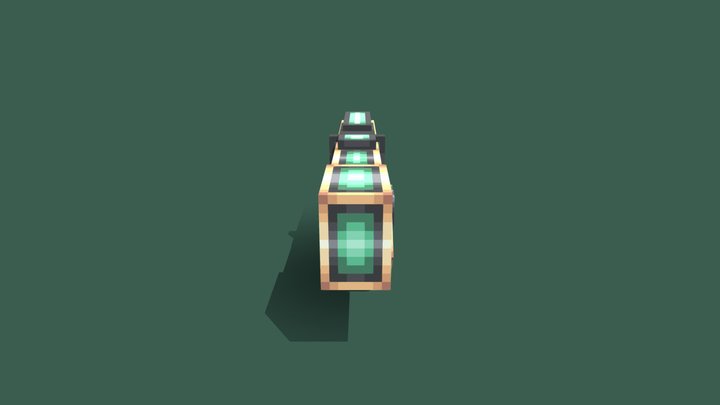 레일건건틀렛 3D Model