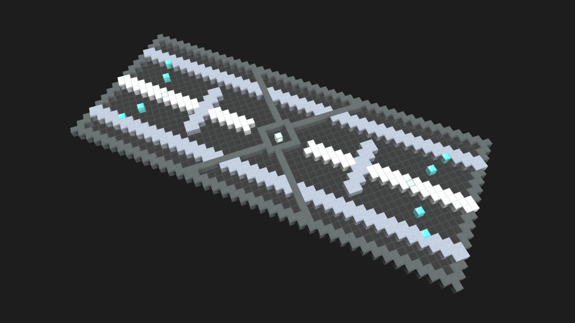TeamFight | Épée-diagonal — Sketchfab embed 3D viewer