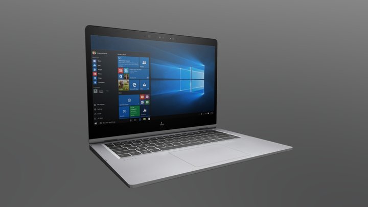 HP ELITEBOOK X360 LAPTOP 3D Model