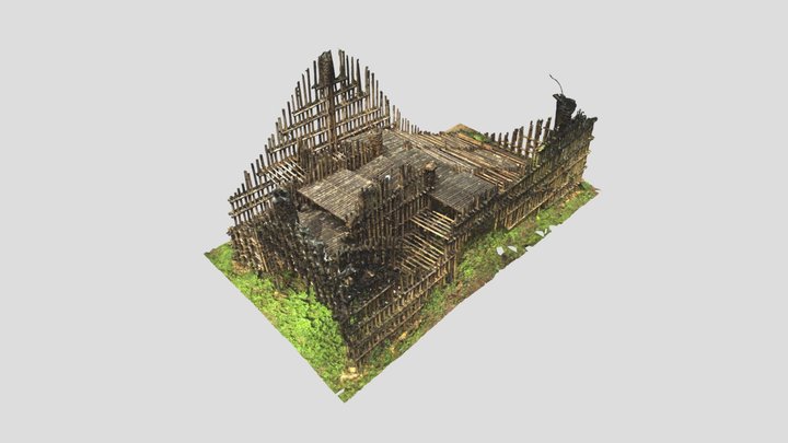 2023-07-06 Living Root Pavilion 3D Model