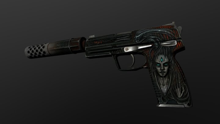 USP-S | Biomech 3D Model