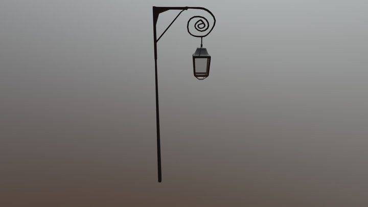 Lamp Post 3D Model
