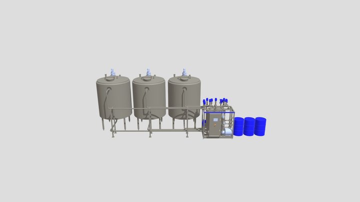 CIP Station 3D Model