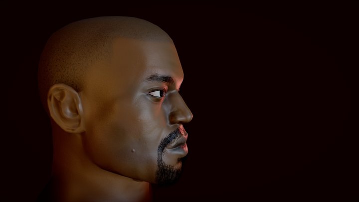 Ye (formerly known as Kanye West) 3D Model