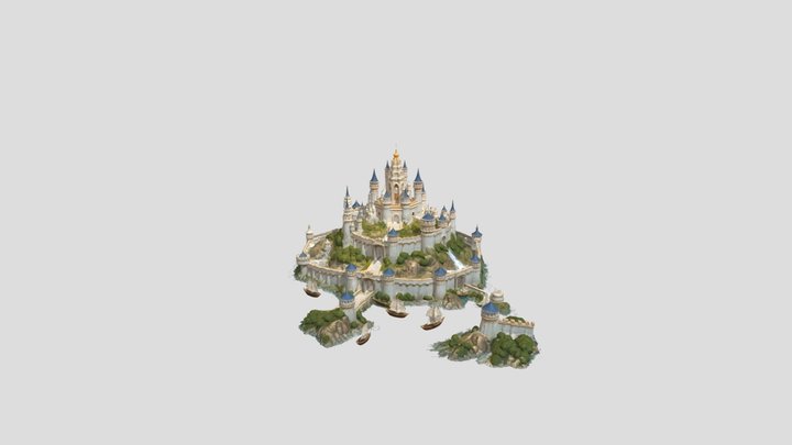The White Castle 3D Model