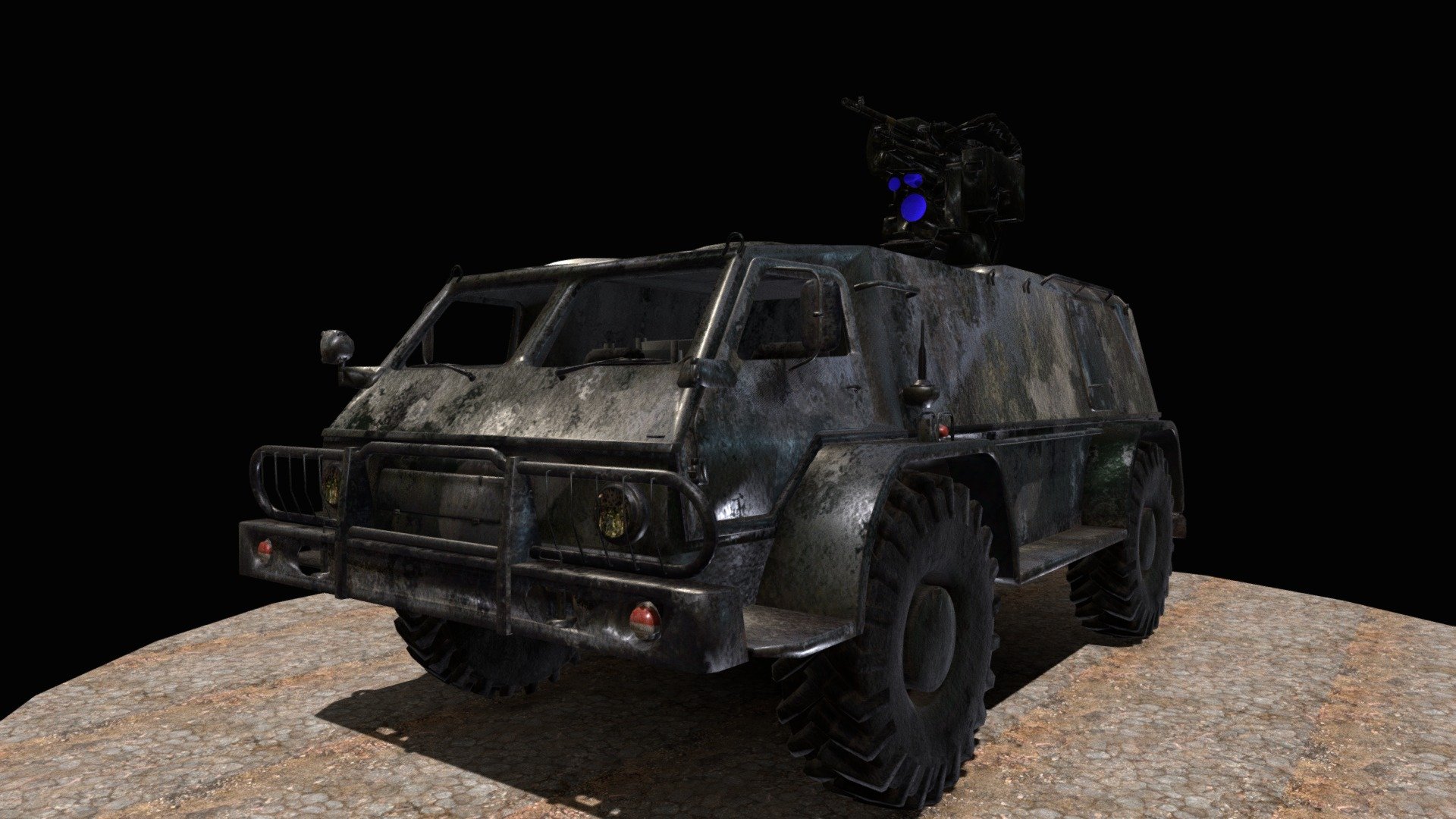 GAZ VODNIK(LOW POLY) - Download Free 3D model by lm9241221 [4308e33 ...