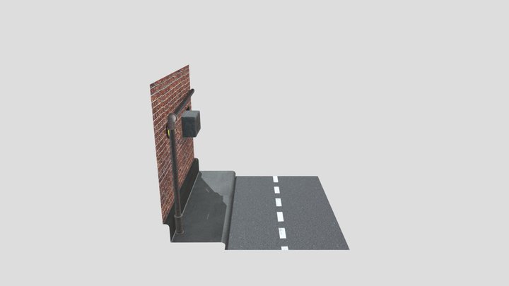 The Alley 3D Model