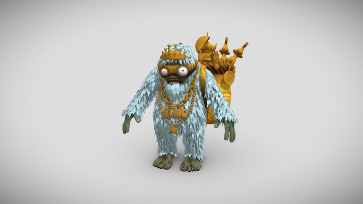 Treasure Yeti - PVZ Garden Warfare – Modelo 3D gratuito STL