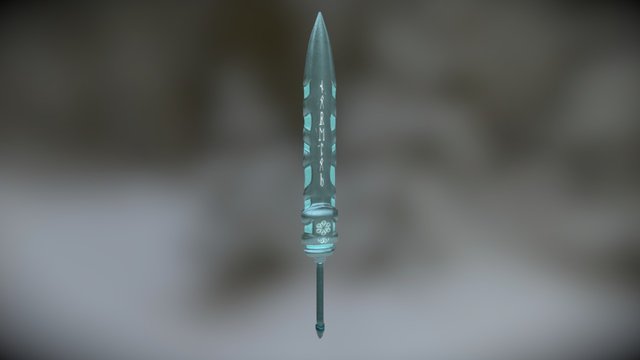 Sword Of Noreloc (Ice) 3D Model