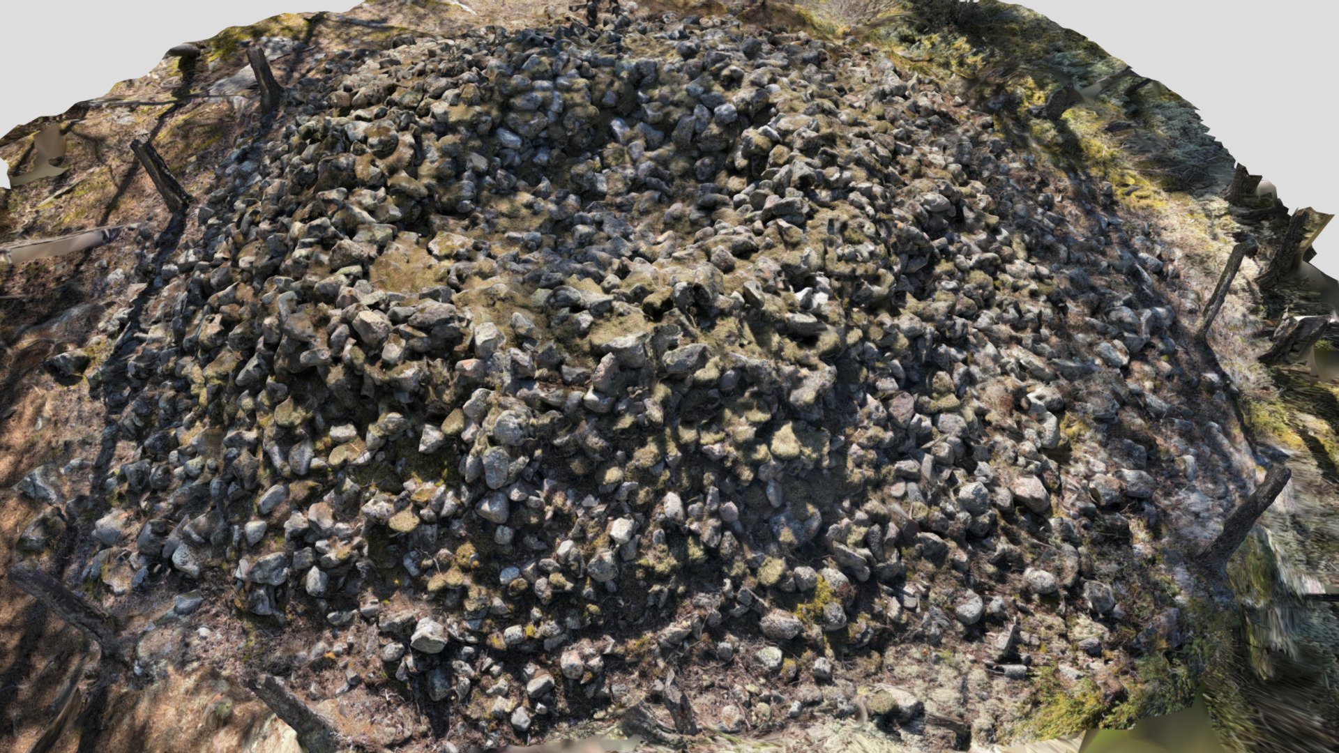 Cairn 2 in Kylmäkorvenkallio, Rauma, Finland