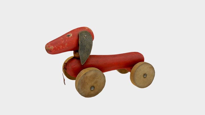 Toy Dog 3D Model