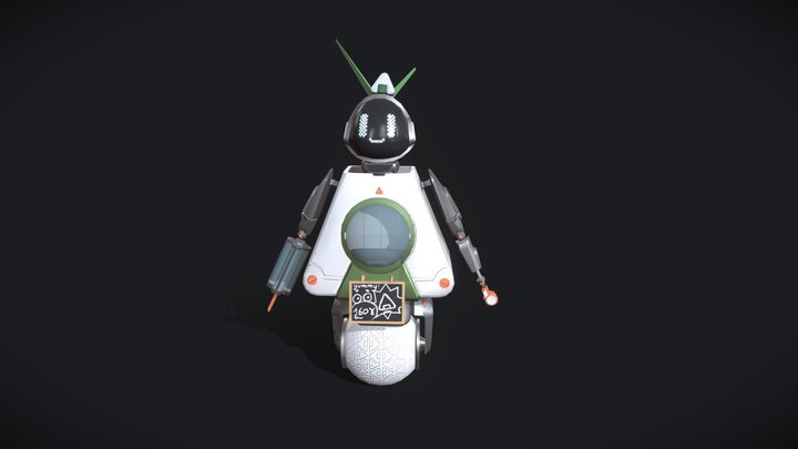 Onigiri-Bot 3D Model