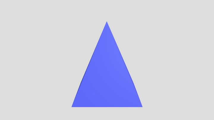 四角錐 3D Model
