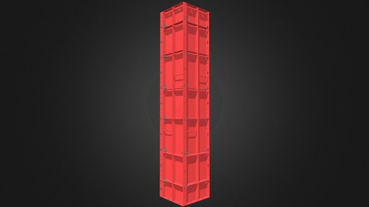 Formaleta-metálica-35x35 3D Model