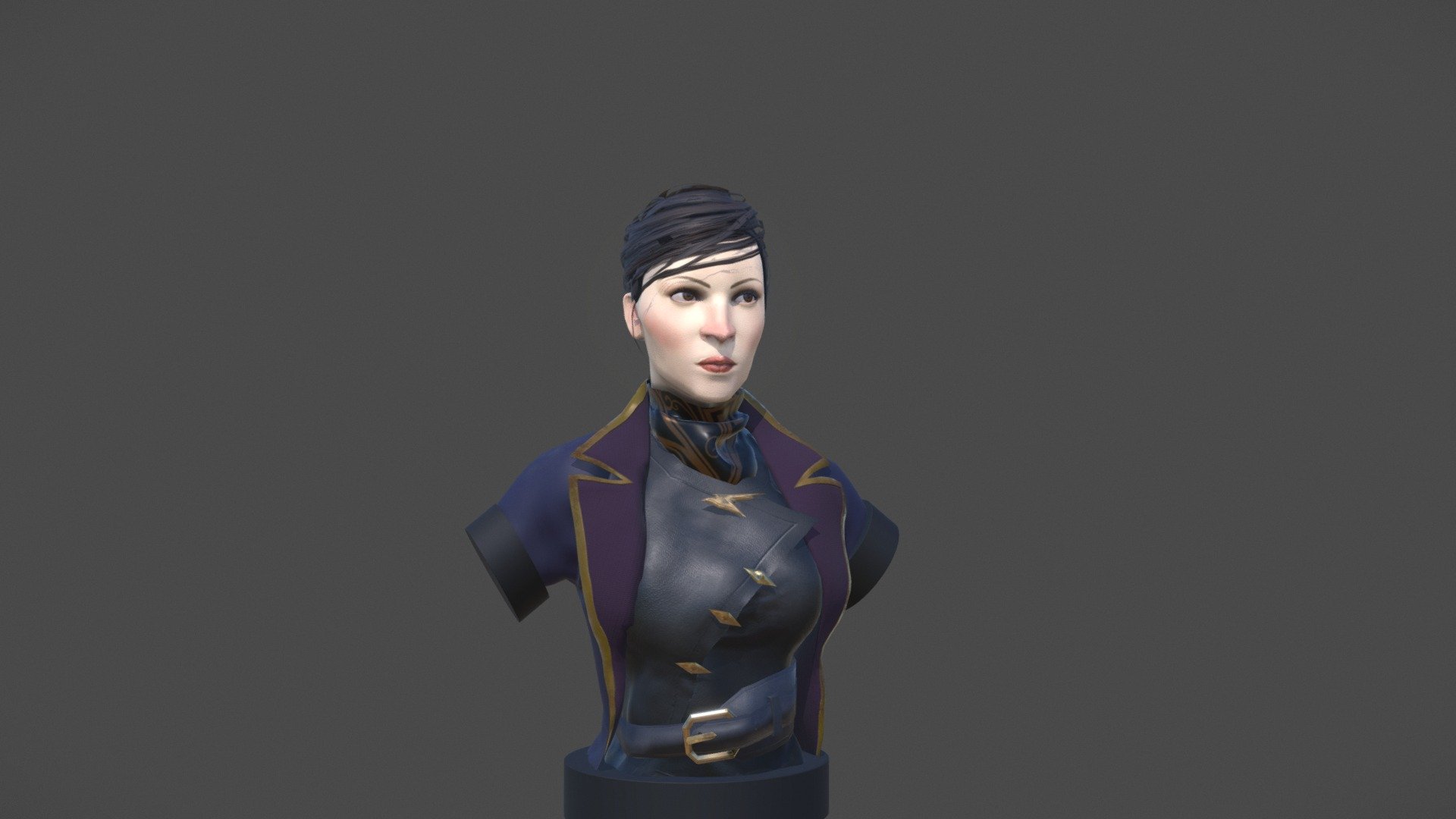 Dishonored Emily Kaldwin Fan Model D Model By Antaresvaldemar E D Sketchfab