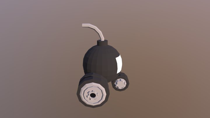 Carro Bomba 3D Model