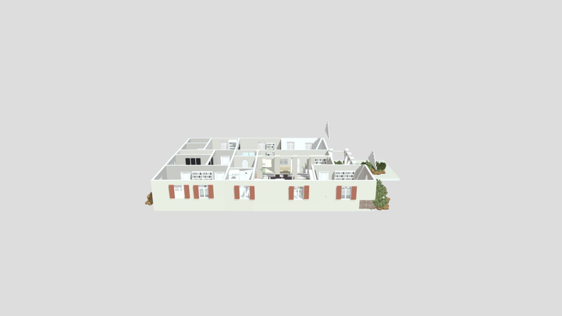 Suburban Ranch Home