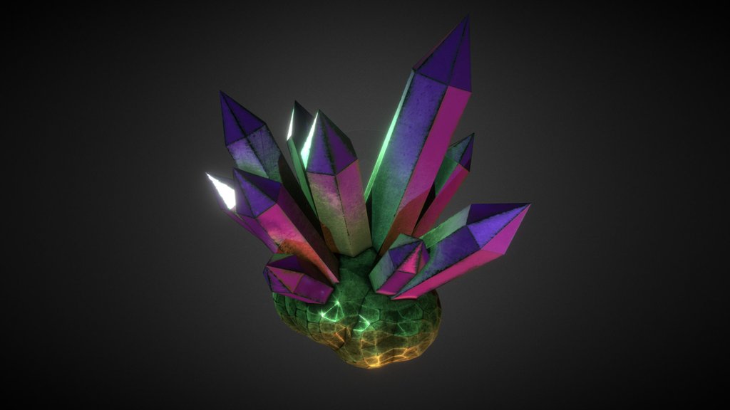 Mineral Crystal Prop