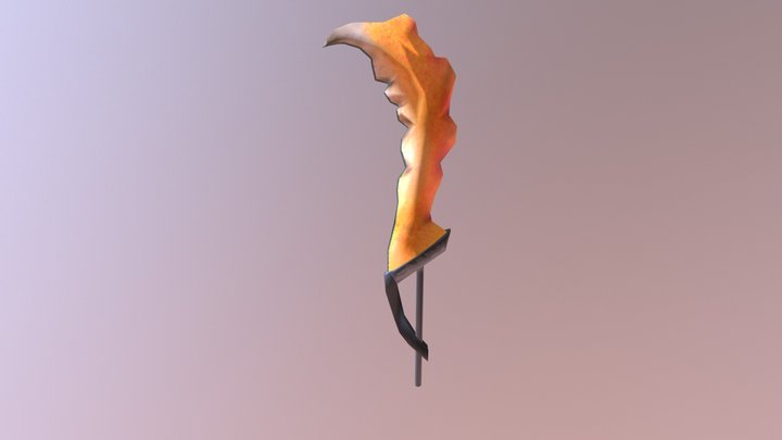 Crab Claw Axe 3D Model