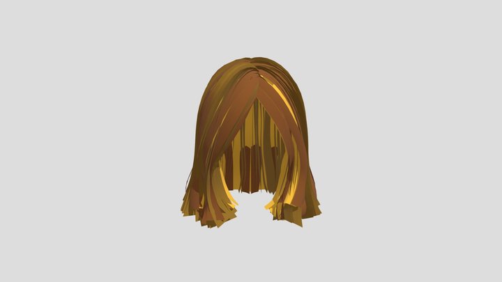 ally Hair 3D Model