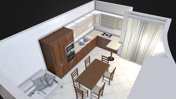 003734 3D Model