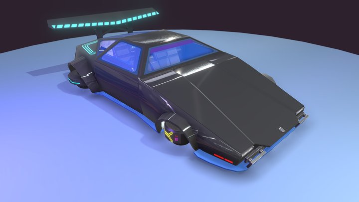 Darkns_Hovercar 3D Model