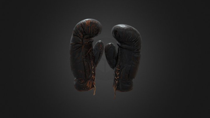 Boxing Gloves (Randolph Turpin) 3D Model
