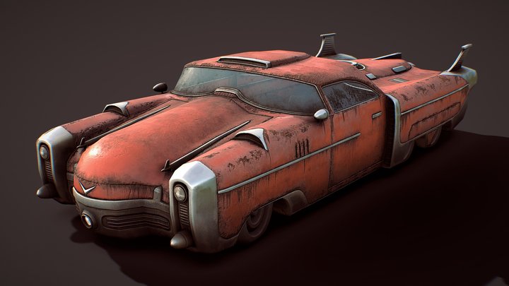 Fallout Coupe Redone 3D Model